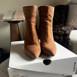 Aldo suede booties
